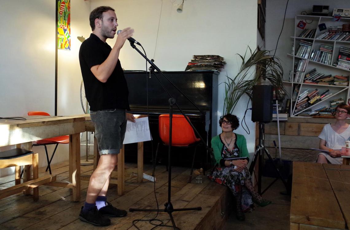 Alex Eisenberg reading