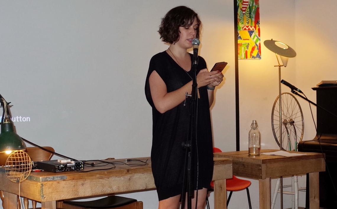 Diana Damian reading