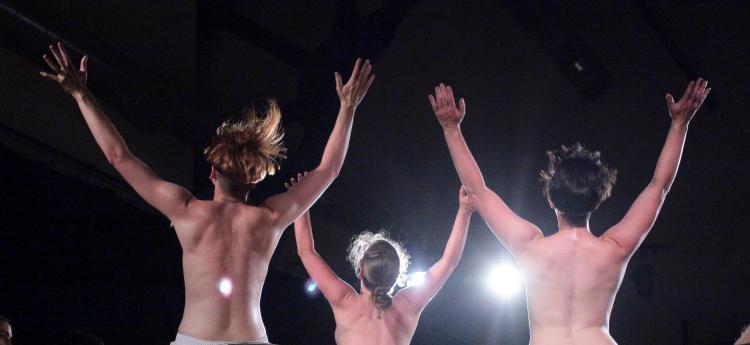 Rosanna Cade, Laura Bradshaw and Nic Green