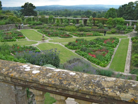 A formal garden